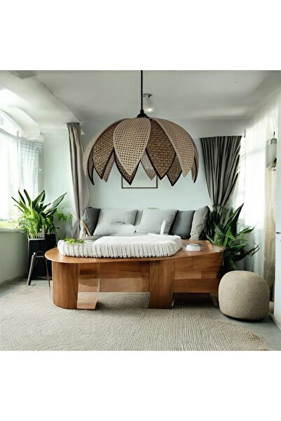 yürüyenlightt Yürüyen Abajur Çift Daisy Hasır Sarkıt Avize