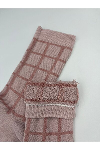 B Beşiroğlu Since 1980 Женски дебели вълнени памучни шарени цветни зимни дълги чорапи, които ви държат топли и без миризма