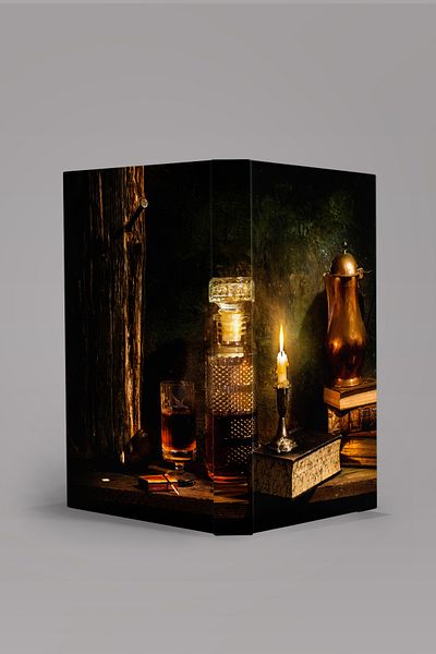 Bytwo Candle-Book Design Decor Box - Book Look Decorative Box - Storage Box