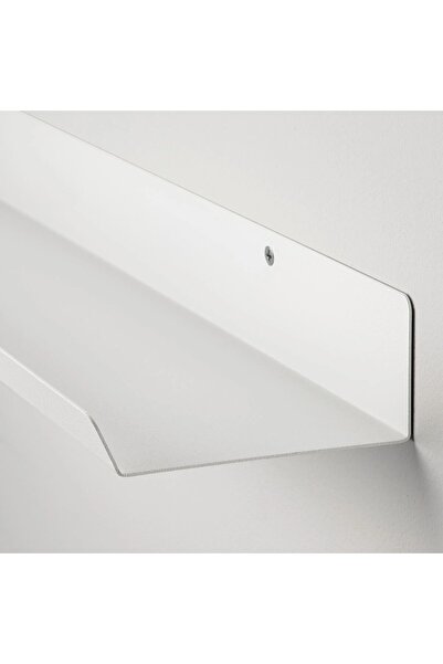 IKEA Fotoğraf Çerçevesi Rafı Uzunluk 60 Cm Ikea Duvar Rafı Metal Çerçeve Rafı Beyaz Çelik Raf