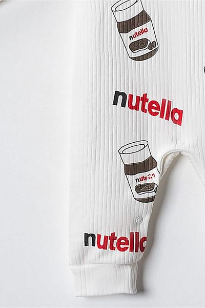 By Murat Bebe Baby Nutella Rompers