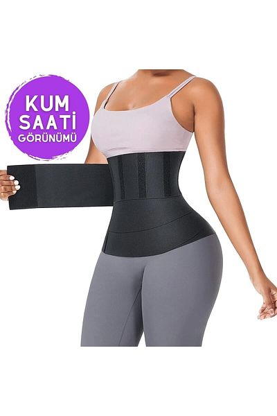 pekial Tummy Wrap Waist Trainer Waist Slimming Slimming Waist Wrap Sand Watch 4m Coiled Waist Corset