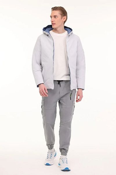 lumberjack Lucas 1sn55 Παλτό Διπλής Όψης - Α.Γκρι; Κ.Μπλε; - Xxl - St07109-A.Γκρι; Κ.Μπλε;-XXL