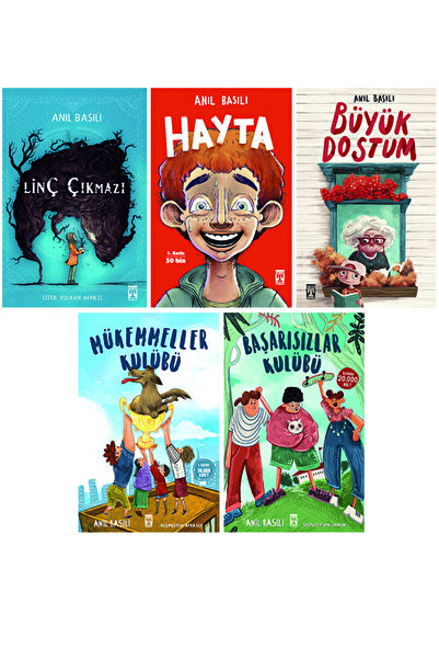 Genç Timaş 5.6.7. Sınıf Okuma Seti 5 Kitap Linç Çıkmazı-Hayta-Büyük Dostum-Mü...