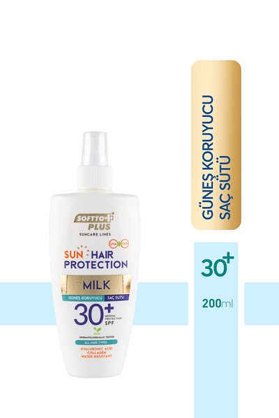 Softto Plus 30 SPF 200 ML Sunscreen Hair Milk