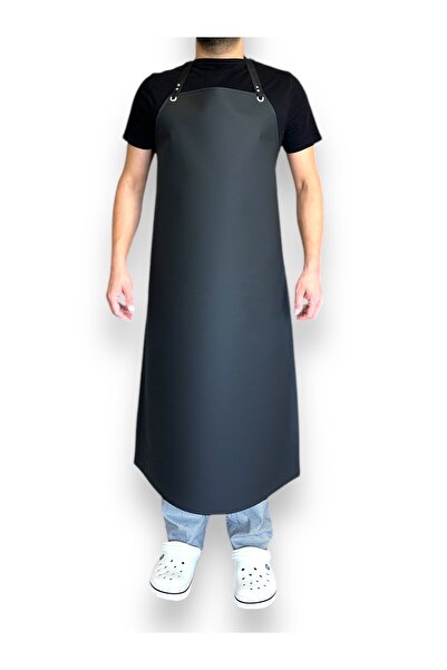 BEKİZ AŞÇI KEPLERİ SUNİ DERİ SU GEÇİRMEZ BULAŞIK ÖNLÜK DAYANIKLI KASAP ÖNLÜK KALIN MERMERCİ ÖNLÜK