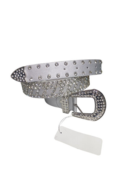 targay حزام كامل بتفاصيل حجرية لامعة