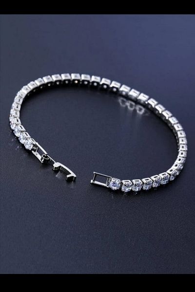 Diloshtrend Design Zircon Stone Waterway Bracelet