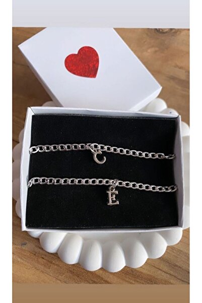 Hediyedukkani Kararmaz Çelik harfli bileklik sevgili , çift , arkadaş , bilekliği(1adet)