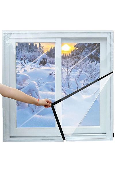 P Parla 1*5 Meter Defnada Window Air Wind Insulation Film