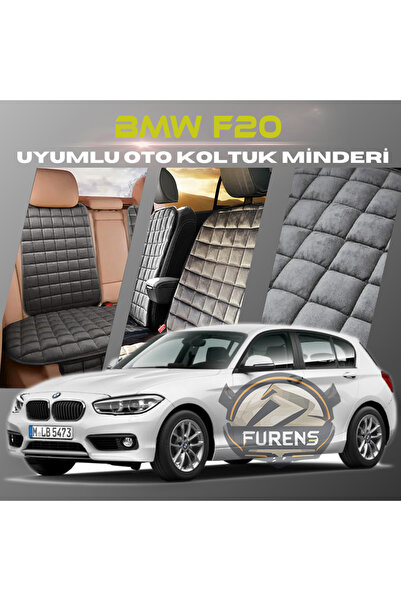 SHOOPLAA طقم وسادة مقعد السيارة Bmw F20 بلون أنثراسايت مع جيوب ريش تايلاندية ...