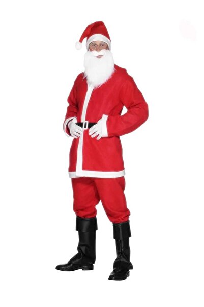 CEYCEY TAHTAKALE KOSTÜMEVİ Kadife kumaş Noel Baba yılbaşı kostümü