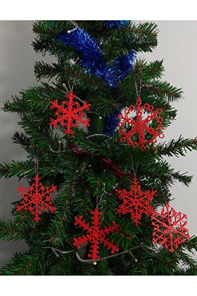 vdn design زينة شجرة الصنوبر للعام الجديد مكونة من 6 قطع مجموعة زينة على شكل ...