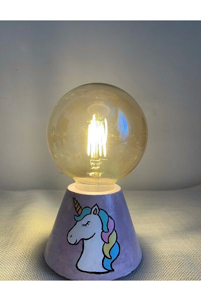 Den Tasarım Hediyelik Luna Unicorn Tiny Lampshade