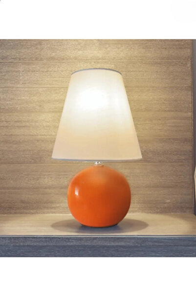 retro home design Özel Konik Şapkalı Metal Gövdeli Masa Lambası Yatak Odası S...