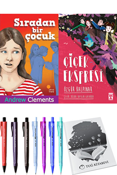 Günışığı Kitaplığı Çiçek Ekspresi ve Sıradan Bir Çocuk 2li Set + Hediyeli