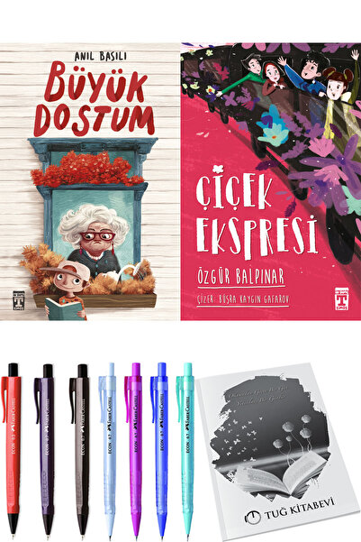 Timaş Yayınları Çiçek Ekspresi ve Büyük Dostum 2li Set + Hediyeli