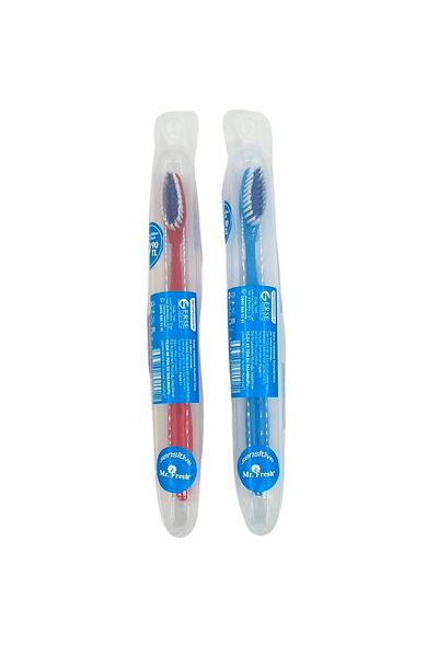 Herbadent Mr Fresh Natural Toothbrush 2 pcs