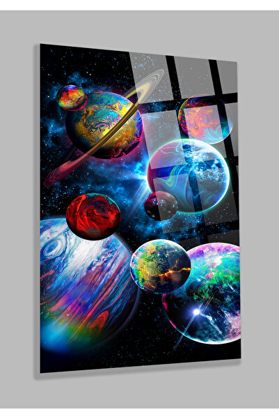 TAULART TABLA DE STICLA DE ÎNALTĂ DEFINIȚIE DE 4 MM, ASTRONAUT VIZUAL DE LA P...