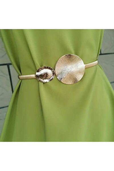 Beyna Cataramă cu inel dublu Curea metalică elastică, placată cu aur, pentru ...