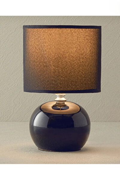 retro home design Özel Silindir Şapkalı Metal Gövdeli Masa Lambası Yatak Odas...