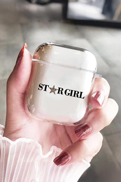 mooodcase Star Girl Desenli 1-2 Nesil Uyumlu Kablosuz Kulaklık Kılıfı Premium Silikonlu