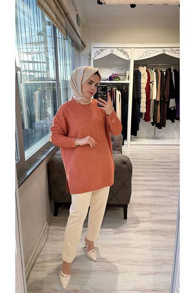 Invee INVEE 7063 سترة تريكو لامعة