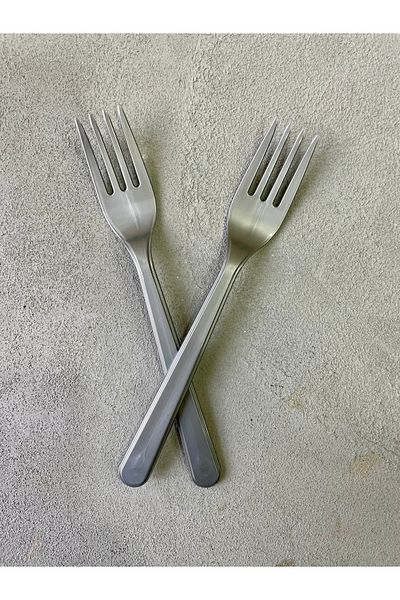 Meyofficial Gray Plastic Fork 10 Pieces