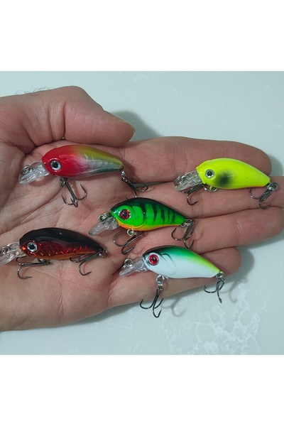 Bozok balıkçılık Lrf set, lrf takım maket balıklar ( 4.5 cm  4 gram )