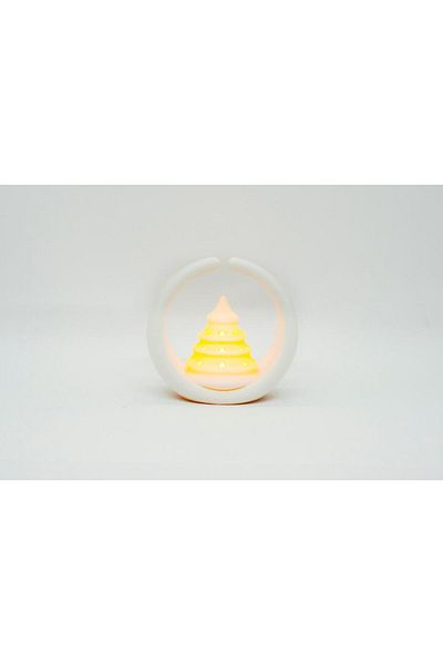 BloomLab 3D Model with White Led Light - Pine Tree Silhouette
