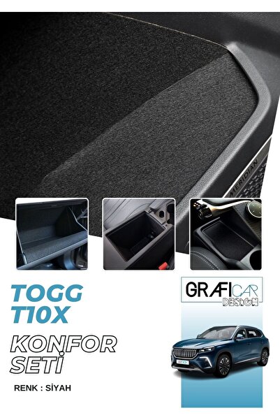 GRAFİCAR TOGG T10X Konfor Seti - Araç içi Kumaş Kaplama-İzolasyon Amaçlı Ürün