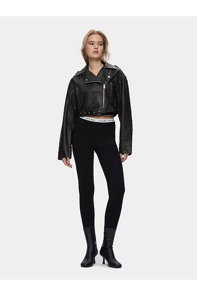 Ltb Pale Effect Cuban Collar Zipper Coffee Color Jacket