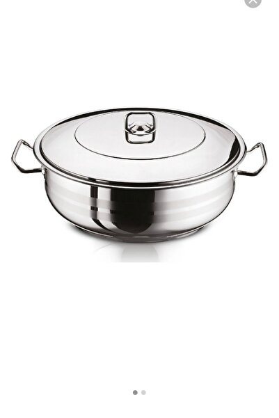 VG Arıan 32 x12  paslanmaz çelik basık tencere