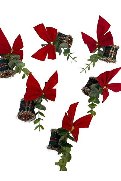 Marrone Christmas Fantastic Ribbon - Napkin Holder Tableware Ornament, Christmas New Year Table Ornament