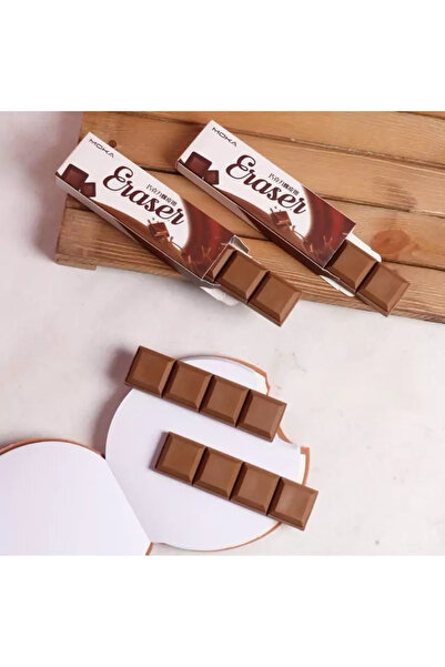 farist Çikolata silgi 1 Kutu Kırtasiye Sevimli Yaratıcı çikolata Silgi