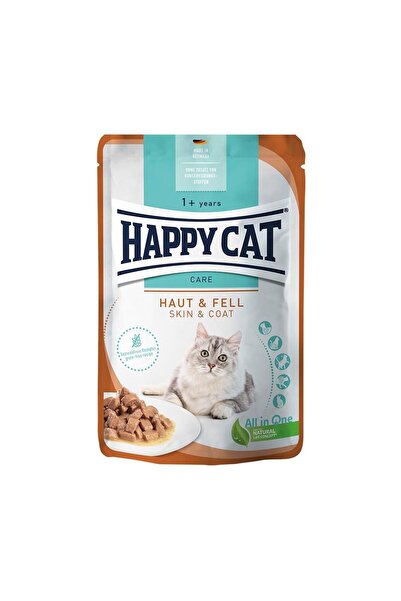 Happy Cat Deri ve Tüy Sağlığı Destekleyici Tavuklu Yetişkin Kedi Konservesi 85gr
