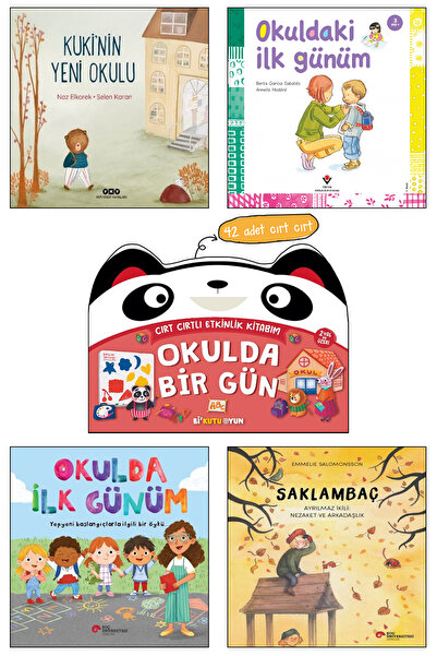 Yapı Kredi Yayınları Kuki'nin Yeni Okulu Cırt Cırtlı Etkinlik Kitabım Okulda ...