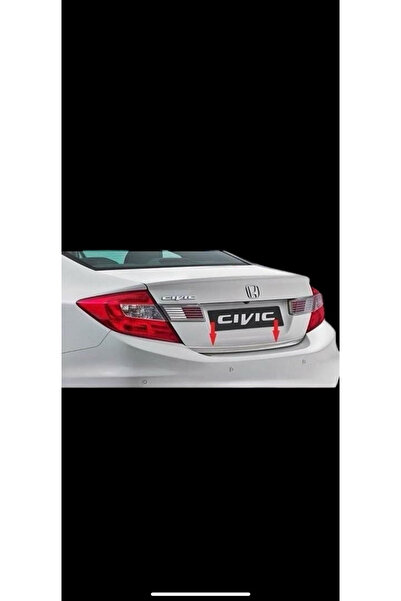 CarEste HONDA CİVİC FB7 KASA 2012-2015 MODELLER ARASI KROM BAGAJ ALT ÇITASI P...