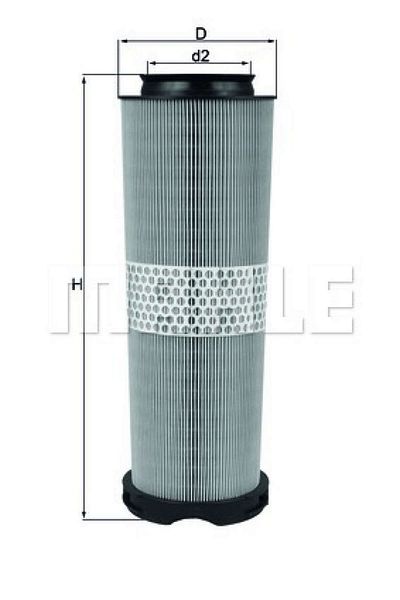 MAHLE Air Filter Mercedes C-Class Om646 W204 S204 C204 Gnzrz