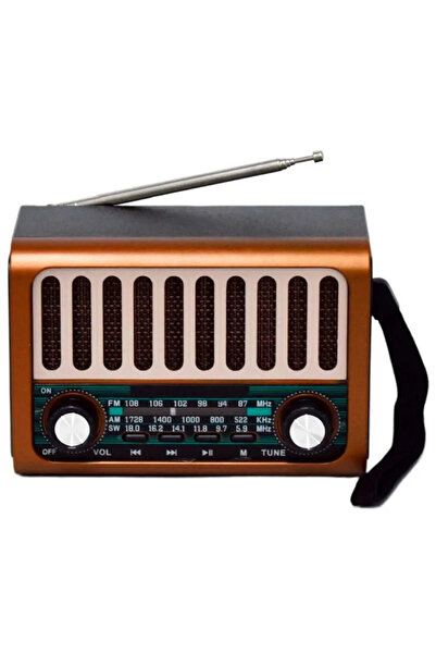 Teknowork NNS Kft-1482 Nostaljik Radyolu Bluetooth hoparlör