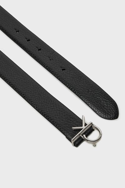 Calvin Klein Leather Logo Belt - K60K 613073 Beh Model