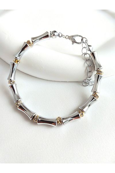 Alexis Carrel Women's Vintage Double Color Bone Bracelet