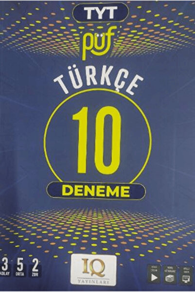 IQ YAYINLARI TYT Türkçe 10 Deneme