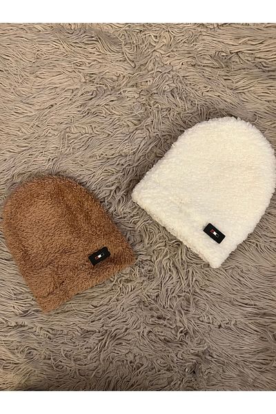 enes baby Pack of 2 Soft Berets with Plush Welsoft Crest