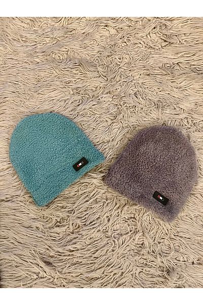 enes baby Pack of 2 Soft Berets with Plush Welsoft Crest