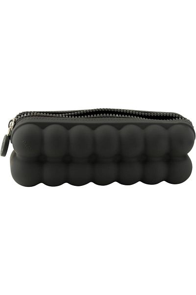 STOREMAX Mu-Artshop Oshi Pen Pouch Dark Gray Silicone Govde Tnca 871301