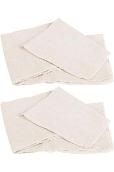 STOREMAX Jvnnastore Bread Making Cloth 50 cm Width 70 cm Length Pasa Cloth 2 Pieces 646268