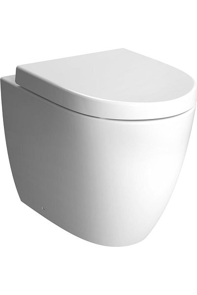 MCreative Sento 86-003-001 Toilet Seat, Duroplast, White