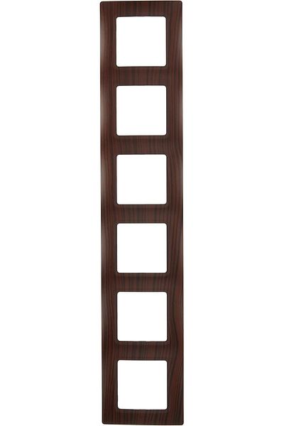 MCreative Salbeı 6-Piece Dark Wood Cerceve