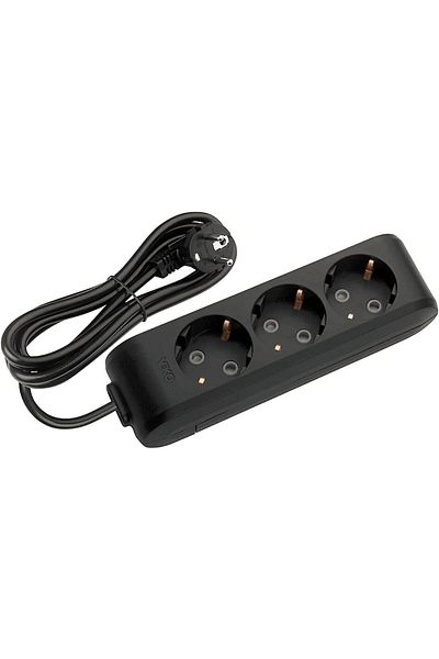 STOREMAX Lvnshop Child Proof Triple Socket Grounded Wired 3 Mt - Lv 224120